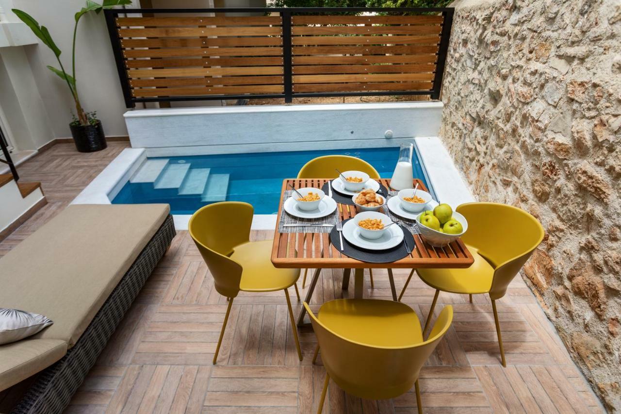 Elvina City House Chrissi Akti Chania Exterior foto