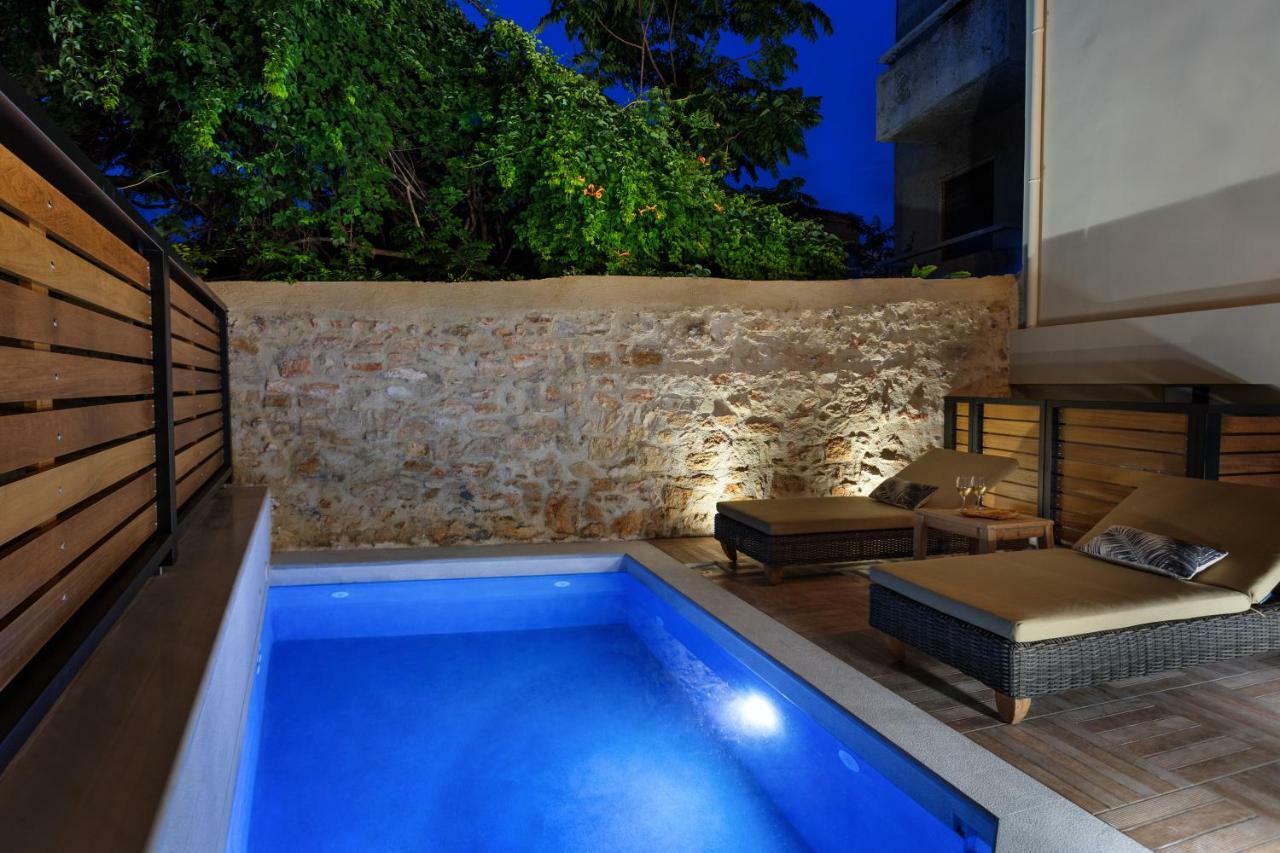 Elvina City House Chrissi Akti Chania Exterior foto