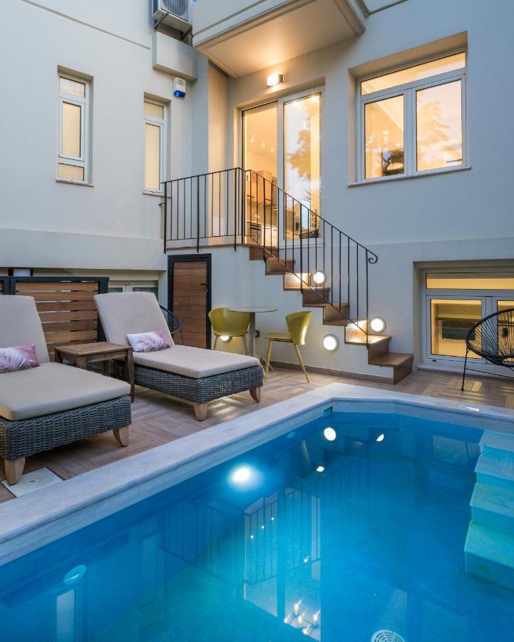 Elvina City House Chrissi Akti Chania Exterior foto
